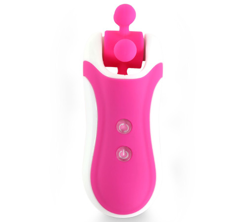 Стимулятор з імітацією оральних пестощів FeelzToys - Clitella Oral Clitoral Stimulator Pink