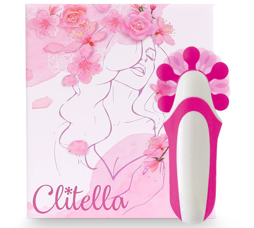 Стимулятор з імітацією оральних пестощів FeelzToys - Clitella Oral Clitoral Stimulator Pink