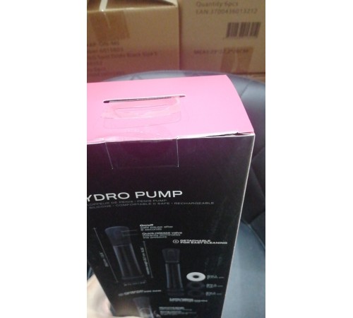 Автоматична гідропомпа 2в1 Dorcel HYDRO PUMP (м'ята упаковка!!!)