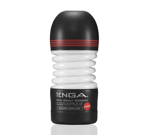 Мастурбатор Tenga Rolling Head Cup Strong з інтенсивною стимуляцією головки