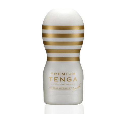 Мастурбатор Tenga Premium Original Vacuum Cup Gentle (глибоке горло) з вакуумною стимуляцією