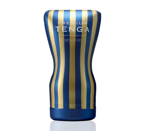 Мастурбатор Tenga Premium Soft Case Cup (м’яка подушечка), стискається