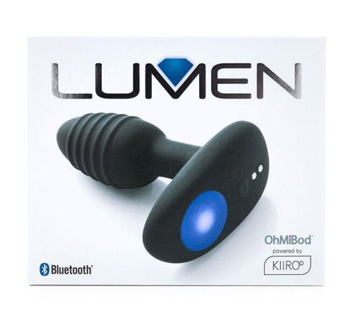 Інтерактивна анальна пробка OhMiBod Lumen powered by KIIROO