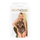 Боді з геометричним орнаментом Penthouse - Go Hotter Black XL