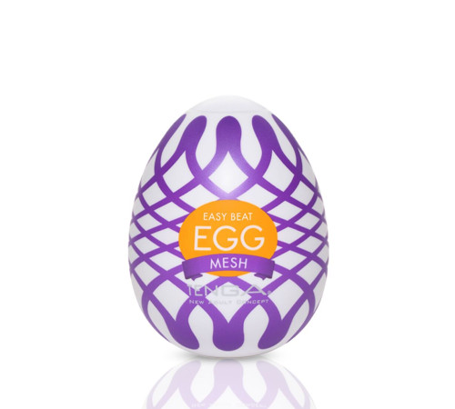 Мастурбатор-яйце Tenga Egg Mesh із сітчастим рельєфом