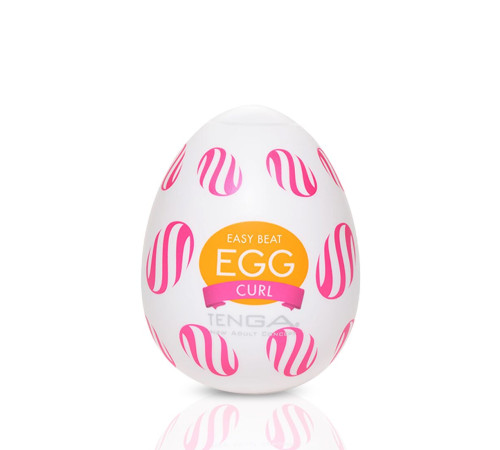 Мастурбатор-яйце Tenga Egg Curl з рельєфом із шишечок