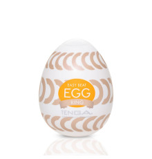 Мастурбатор-яйце Tenga Egg Ring з асиметричним рельєфом