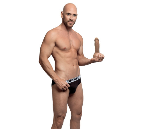 Фалоімітатор Fleshlight Guys: Johnny Sins Dildo, за зліпком пеніса, лисий з Браззерс