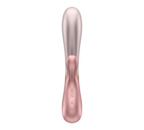 Смарт вібратор-кролик із підігрівом Satisfyer Hot Lover Pink