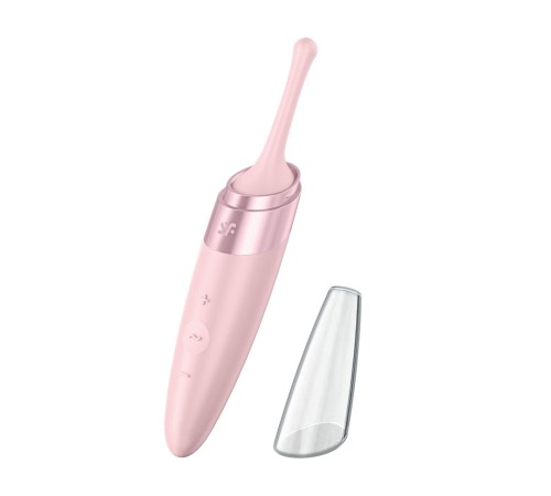 Вібратор для клітора Satisfyer Twirling Delight Rose