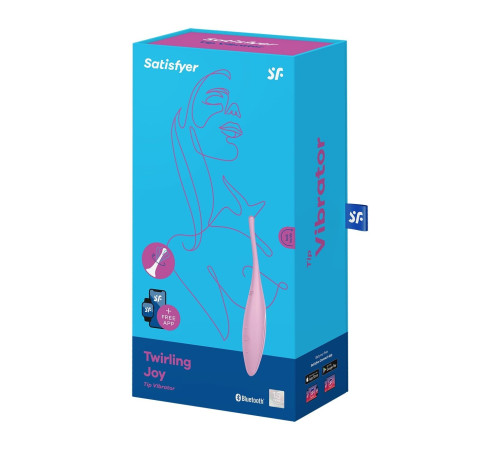 Смарт-вібратор для клітора Satisfyer Twirling Joy Pink