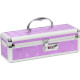 Кейс для зберігання секс-іграшок BMS Factory - The Toy Chest Lokable Vibrator Case Purple з кодовим