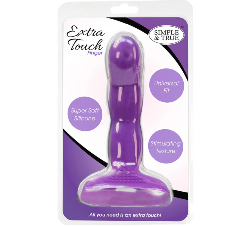 Насадка на палець Simple&True Extra Touch Finger Dong Purple