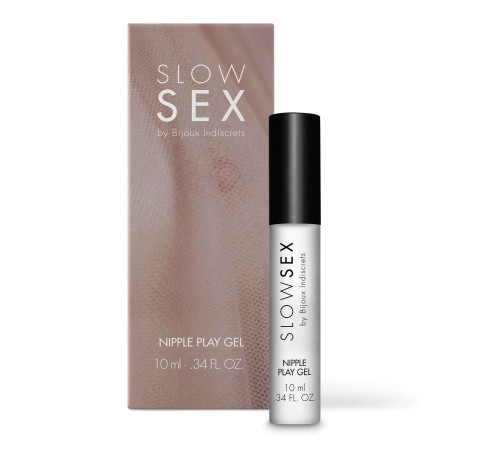 Стимулювальний бальзам для сосків Bijoux Indiscrets Slow Sex Nipple play gel