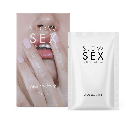 Смужки для орального сексу Bijoux Indiscrets Slow Sex Oral sex strips