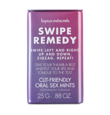 М'ятні цукерки Bijoux Indiscrets Swipe Remedy – clitherapy oral sex mints без цукру