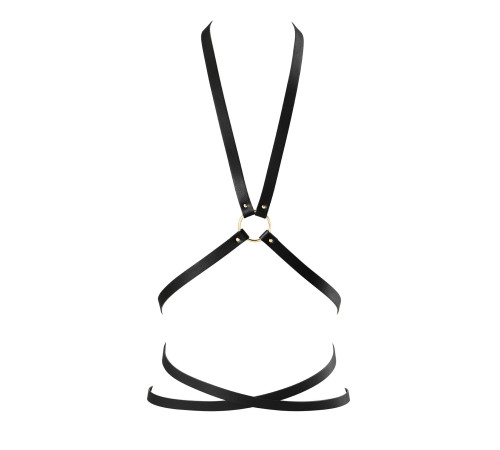 Портупея з екошкіри Bijoux Indiscrets Maze – Multi-Way Body Harness Black