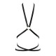 Портупея з екошкіри Bijoux Indiscrets Maze – Multi-Way Body Harness Black