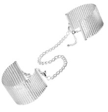 Наручники Bijoux Indiscrets Desir Metallique Handcuffs - Silver, металеві, стильні браслети