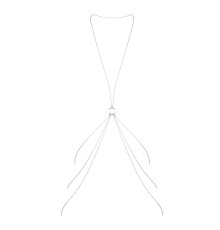 Ланцюжок для тіла Bijoux Indiscrets Magnifique 8 Body Chain — Silver