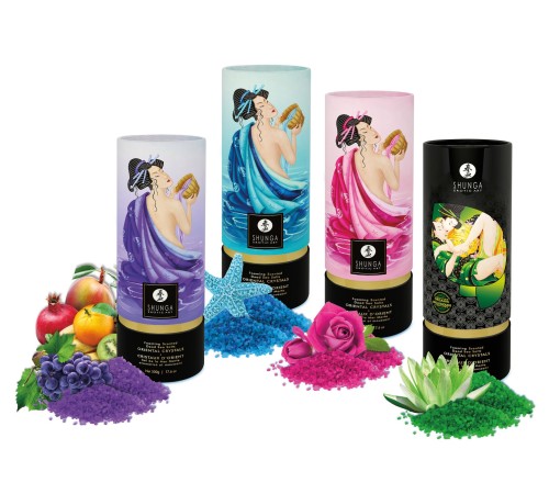 Сіль для ванни Shunga Oriental Crystals Bath Salts ORGANIC – Lotus Flower (500 г) сіль Мертвого моря