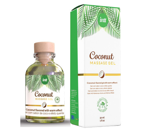 Масажний гель для інтимних зон Intt Coconut Vegan (30 мл)