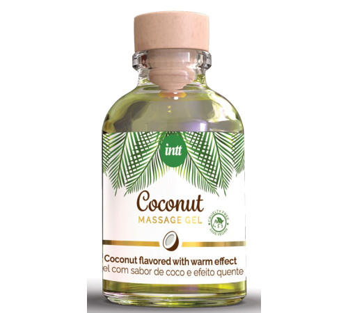 Масажний гель для інтимних зон Intt Coconut Vegan (30 мл)