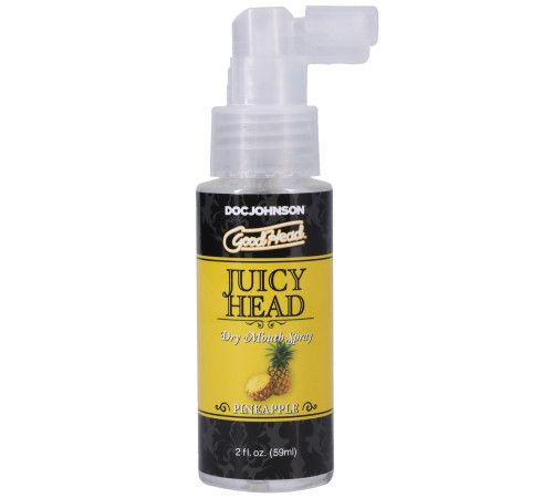 Зволожувальний спрей оральний Doc Johnson GoodHead – Juicy Head Dry Mouth Spray – Pineapple 59мл