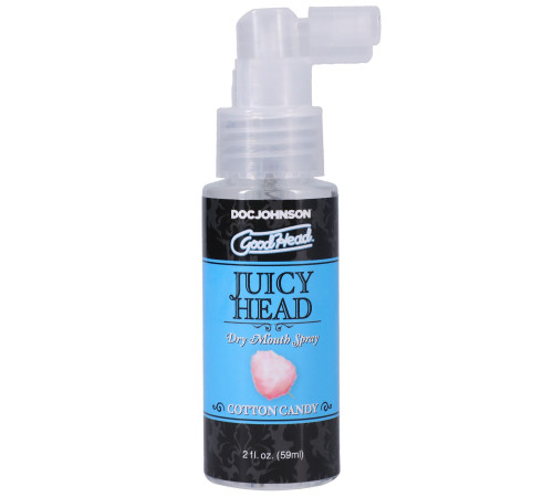 Зволожувальний спрей оральний Doc Johnson GoodHead – Juicy Head Dry Mouth Spray – Cotton Candy 59мл