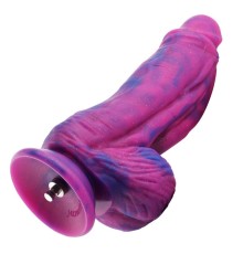 Фалоімітатор для секс-машин Hismith 9.45″ Silicone Fantasy Series Dildo, система кріплення KlicLok