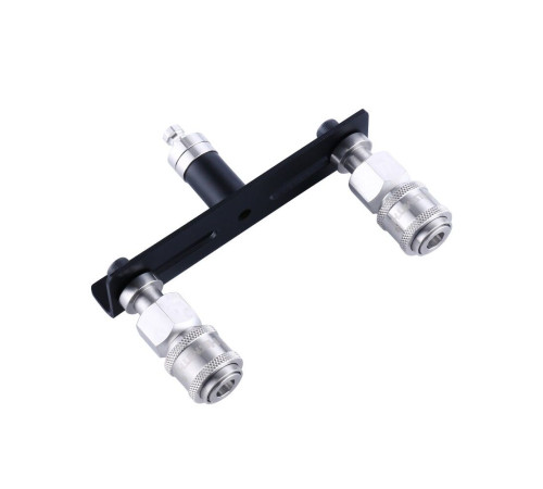 Подвійний конектор для секс-машин Hismith Quick Connector Adapter with Double Head, система KlicLok