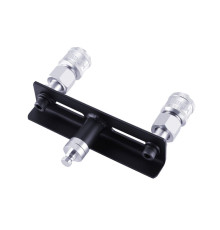 Подвійний конектор для секс-машин Hismith Quick Connector Adapter with Double Head, система KlicLok