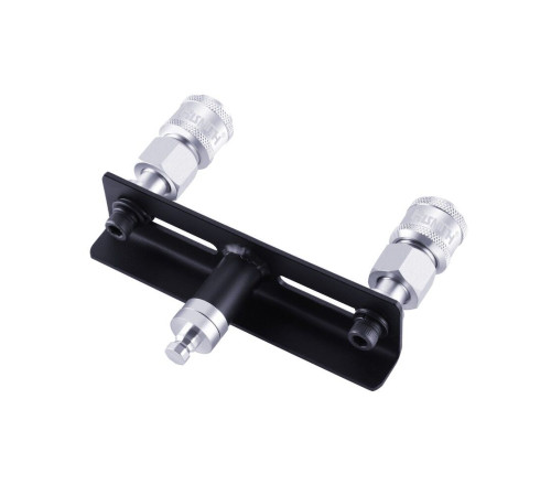 Подвійний конектор для секс-машин Hismith Quick Connector Adapter with Double Head, система KlicLok