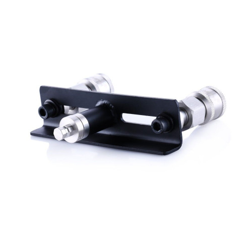 Подвійний конектор для секс-машин Hismith Quick Connector Adapter with Double Head, система KlicLok