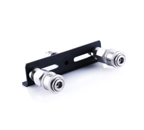 Подвійний конектор для секс-машин Hismith Quick Connector Adapter with Double Head, система KlicLok