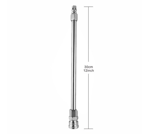 Подовжувач штока для секс-машин Hismith Extension Rod, 30cm