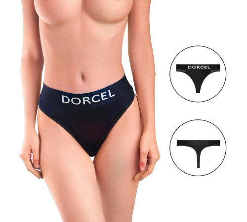 Трусики з кишенею для вібратора Dorcel PANTY LOVER XXL