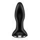 Анальна смарт-вібропробка із перлинним масажем Satisfyer Rotator Plug 2+ Black