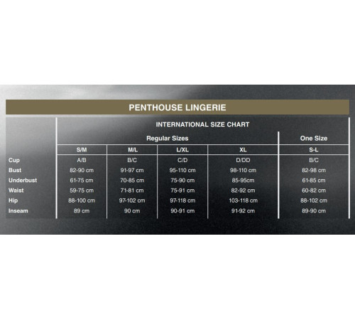 Колготки Penthouse No Excuses XL Black, відкритий доступ, імітація пояса для панчіх з підв’язками