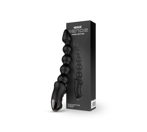 Анальний вібратор-намисто Nexus BENDZ Bendable Vibrator Probe Edition, ефект пам’яті форми