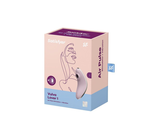 Вакуумний вібратор Satisfyer Vulva Lover 1 Violet