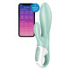 Смарт вібратор-кролик Satisfyer Air Pump Bunny 5+, надувається