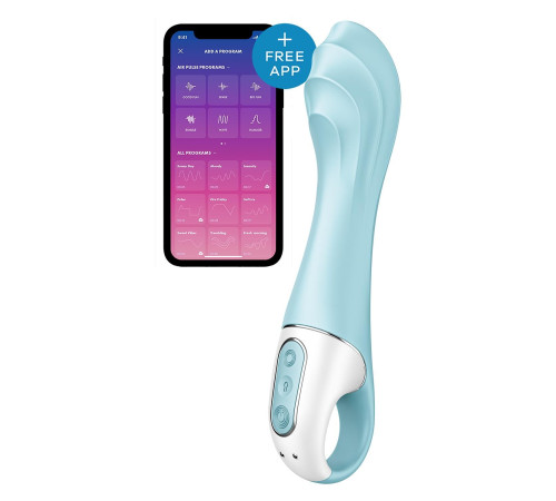 Смарт-вібратор точки G Satisfyer Air Pump Vibrator 5+, надувається