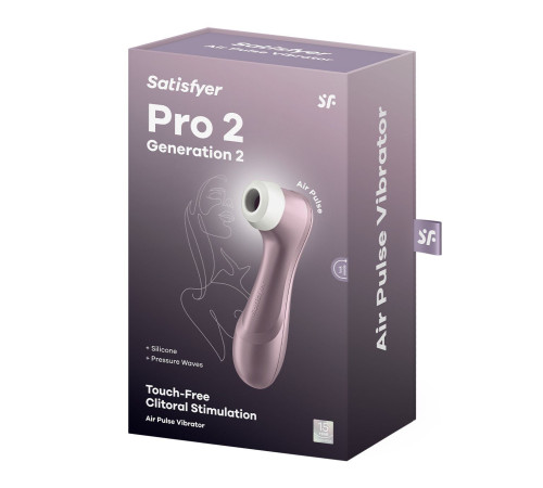 Вакуумний кліторальний стимулятор Satisfyer Pro 2 Generation 2 Violet