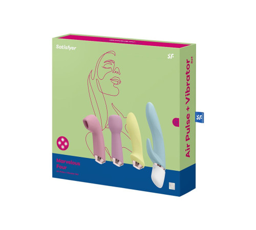 Подарунковий набір секс-іграшок Satisfyer Marvelous Four