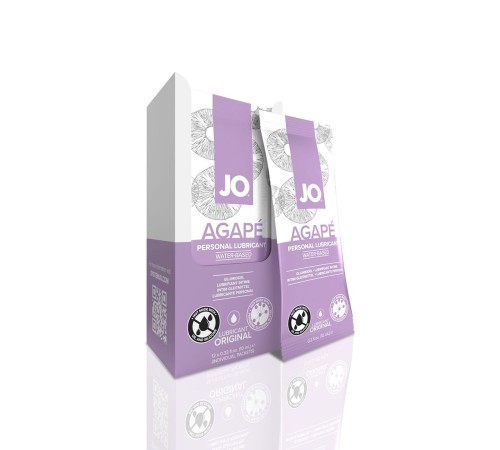 Набір лубрикантів Foil Display Box – JO Agape Lubricant – 12 × 10ml