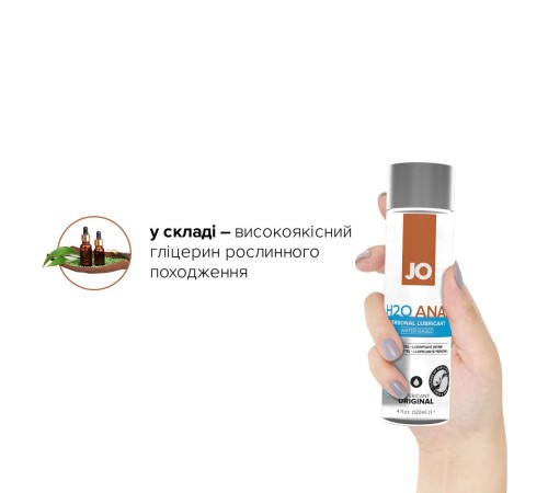 Комплект JO GWP — ANAL H2O Lubricant 120 мл + Misting Toy Cleaner 120 мл