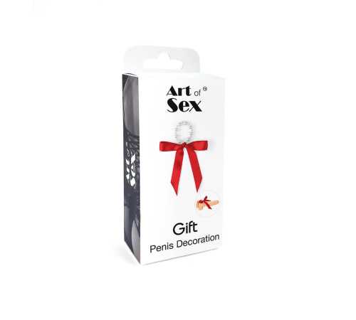 Прикраса на пеніс із перлинами «Подарунок» Art of Sex - Gift