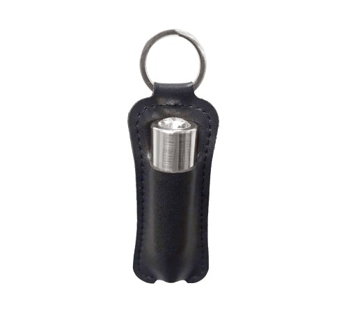 Віброкуля PowerBullet First-Class Bullet 2.5″ with Key Chain Pouch, Silver, 9 режимів вібрації