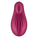 Вібратор Satisfyer Dipping Delight Berry, 2 мотори, гнучкий кінчик